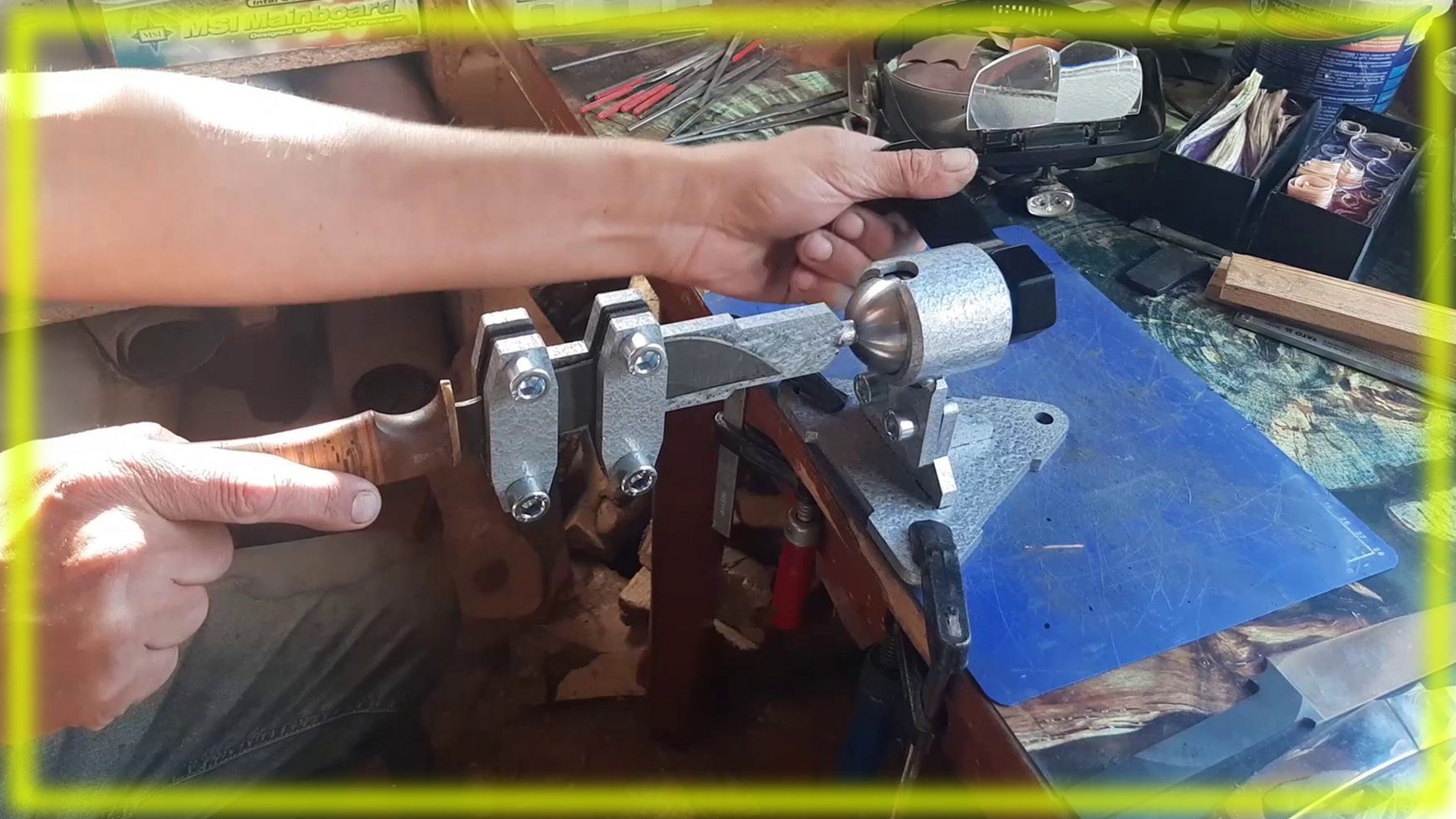 Тиски ножедела TJ-3 с вертикальной фиксацией смотреть онлайн