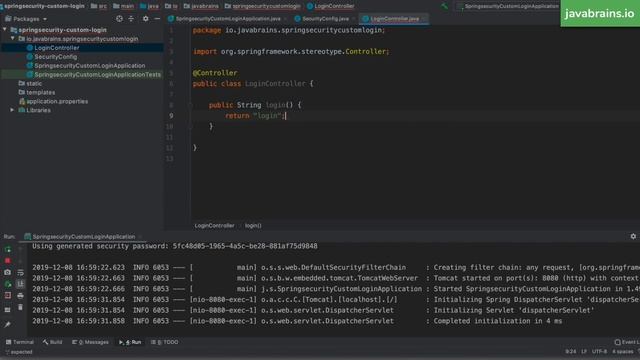 How to write a custom login page in Spring Security and Spring Boot - Java Brains смотреть онлайн