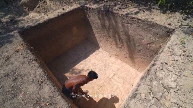 100 Days Survival Challenge Compilation! How To Build Underground Swimming Pool & Underground House смотреть онлайн