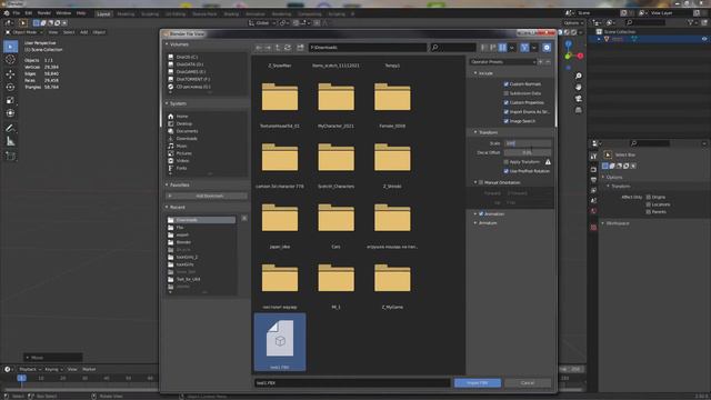 Как экспортировать Polypaint из Zbrush в Блендер.How to export a Polypaint from Zbrush to a Blender смотреть онлайн