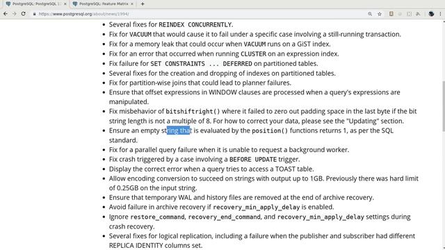 ATUALIZE seu PostgreSQL! E entenda quais as melhorias e correções! смотреть онлайн