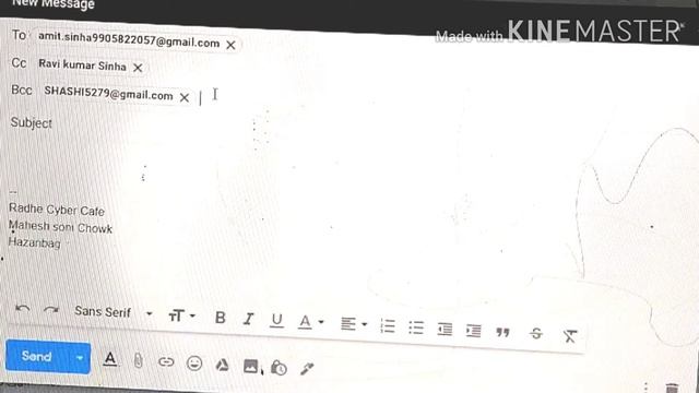 What is cc and BCC explain in hindi // email me cc aur bcc kya hota hai смотреть онлайн