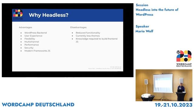 Mario Wolf: Headless into the future of WordPress смотреть онлайн