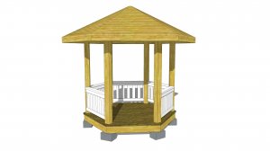 Краткий обзор проекта садовой беседки Бухара