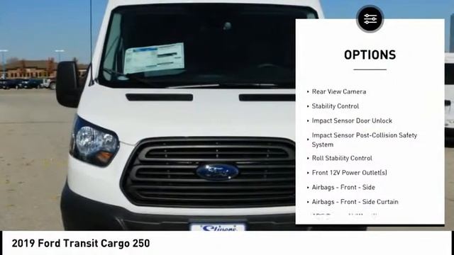 2019 Ford Transit Cargo 250 NewNew or Used F90108 смотреть онлайн