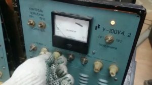 Ламповый усилитель У100У42 После замены лампы, в связке с s90 8 Ом