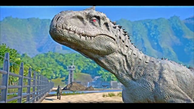 Carnotaurus Vs Red Eye I-REX, Cryolophosaurus, Bumpy Dinosaurs Fight ? JURASSIC WORLD EVOLUTION