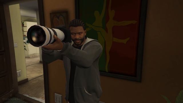 Franklin Lets Lamar Come Inside... His Aunt смотреть онлайн