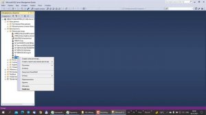 Работа в Microsoft SQL Server Management Studio 2017