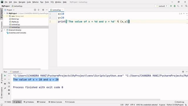 #3 : Format String | format specifier | F-String | format() | Python | Ezycode смотреть онлайн