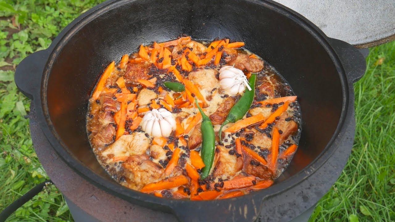 Плов из Свинины. Вкусный и рассыпчатый плов. смотреть онлайн