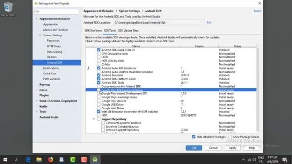 How to download and install Android Studio and Java JDK 11 on Windows 10 and how to run AVD