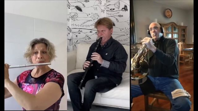 PABLO LLAMAZARES: 2 Tríos RADOVAN CAVALLIN clarinet, VALERIE GELINAS, flute, JOSE ZARZO horn смотреть онлайн