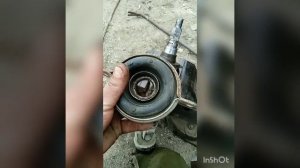 меняем подвесной подшипник на Нюхе#Toyota lite ace Noax 4wd