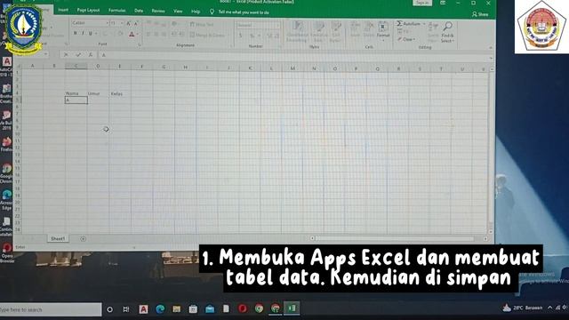 Tutorial menggunakan fitur OLE (Object Linking & Embedding) Apps Excel - PowerPoint ; BAB 3 - TIK смотреть онлайн