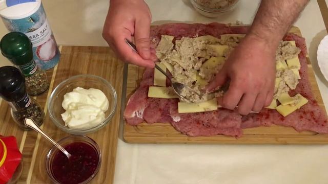 Симфония вкуса. Блюдо для праздничного стола. Говядина Веллингтон отдыхает! Мясной рулет в тесте. смотреть онлайн