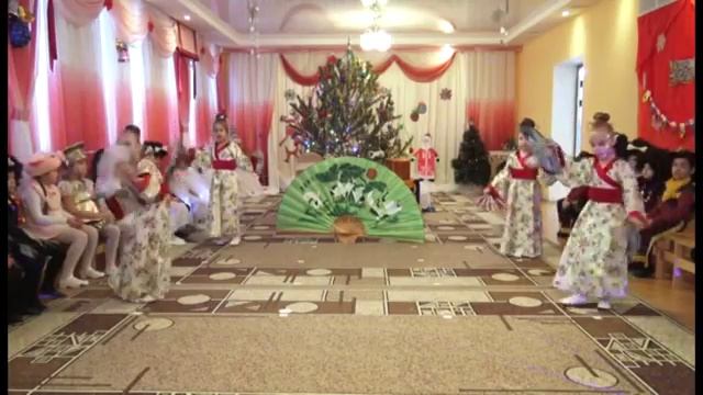 Танец _Японский_ в детском саду.mp4 смотреть онлайн