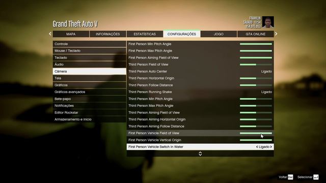 MOD FOV DINÂMICO, MELHOR MOD PARA VC QUE GOSTA DE JOGAR EM PRIMEIRA PESSOA NO GTA 5 - Português BR