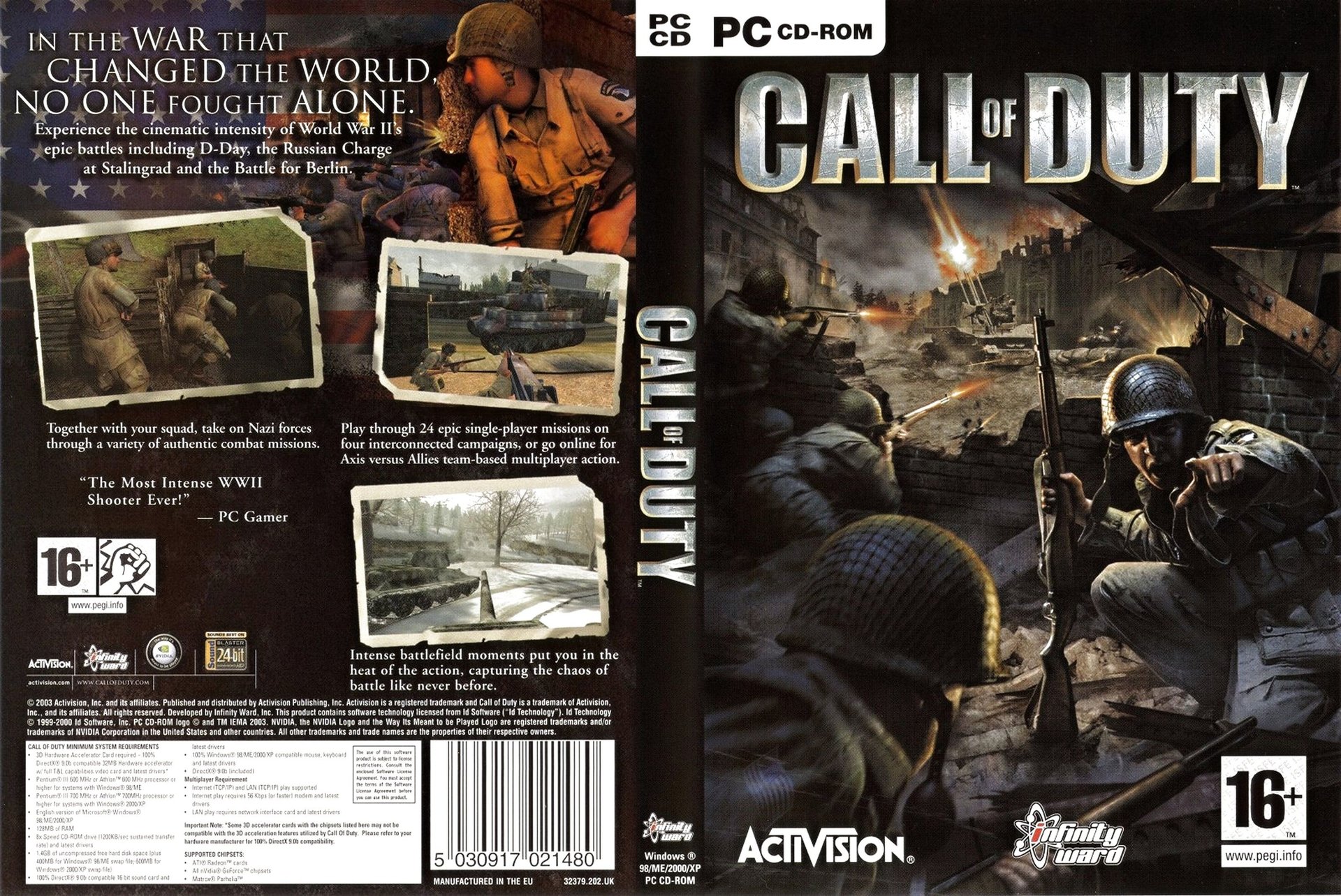 Call Of Duty 2003 Полное прохождение