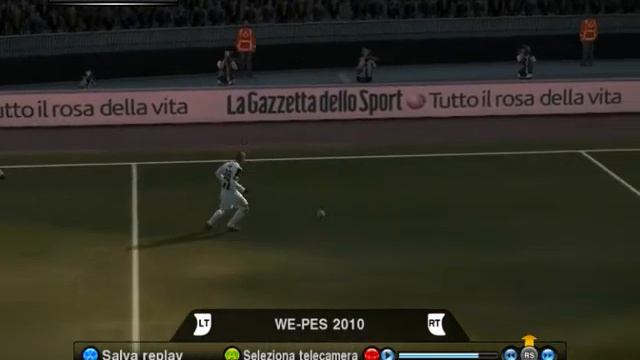 [PES 2010] - Diventa un Mito - Gol col Genoa смотреть онлайн