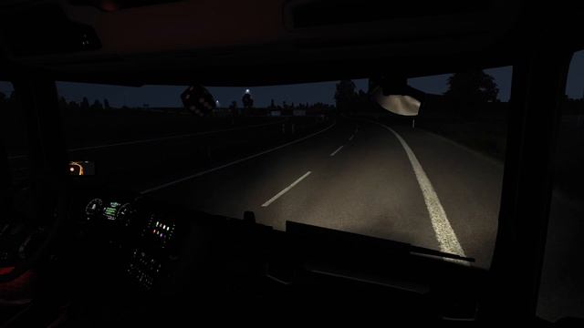 Night Driving in Sweden w/ Scania R560 V8 - Chill Vibes (ETS2 1.43) смотреть онлайн