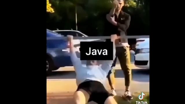HTML VS RUBY VS JAVA VS PYTHON смотреть онлайн