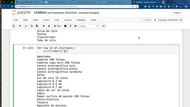 Estoque #56 Importando CSV com Pandas P1 смотреть онлайн