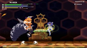 Echidna Wars DX no shield run no skip Hard difficulty Vore