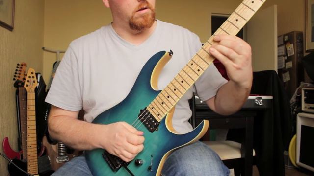 Ibanez RG652AHM Prestige Vai jam смотреть онлайн