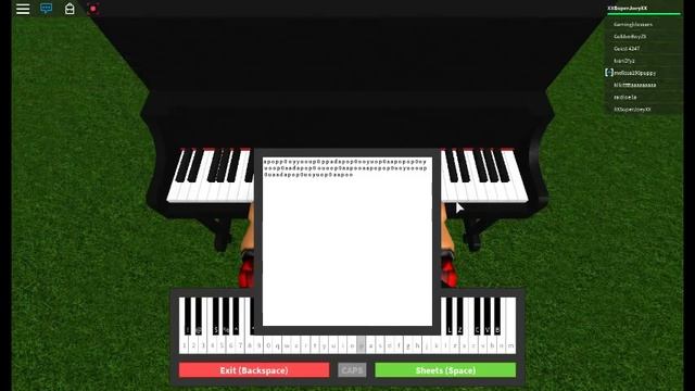 Roblox Piano Take Me To Church (SHEETS) смотреть онлайн