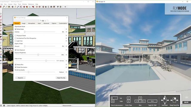REALTIME RENDERING IN SKETCHUP With Enscape3D - Extension Of The Week #16