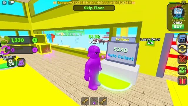 МИЛЛИОНЕР! Roblox millionaire tycoon. Roblox. смотреть онлайн