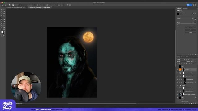 I'm Turning Jared Leto into Morbius from Scratch in Photoshop! смотреть онлайн