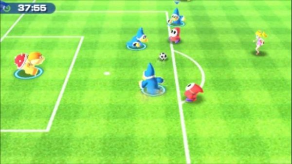 Mario Sports Superstars Gameplay Walkthrough Part 1 - Football ( Soccer )