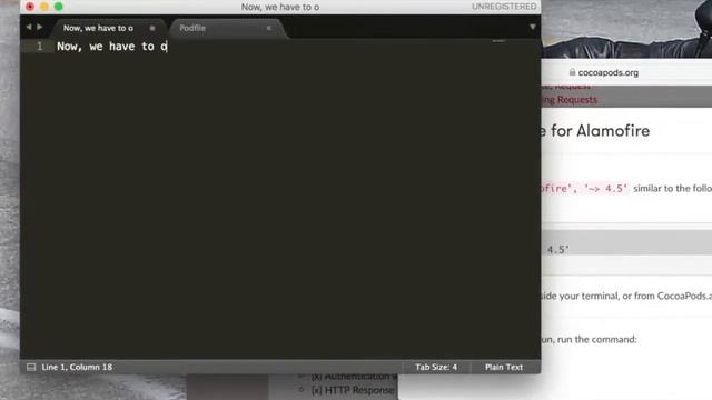 [Programming Tutorials] Install Alamofire using Cocoapods смотреть онлайн
