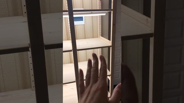 Стеллаж Ивар из ИКЕА • для фиалок смотреть онлайн