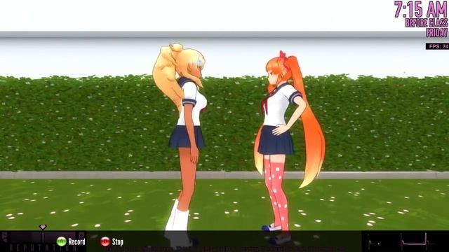 Заставляем сенпая отвергнуть соперницу | Making Senpai Reject A Love Confession In Yandere Simulato смотреть онлайн