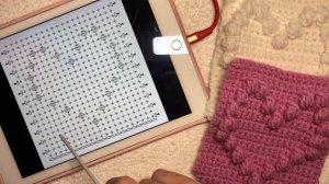 Плед с объемными сердечками крючком | простой МК