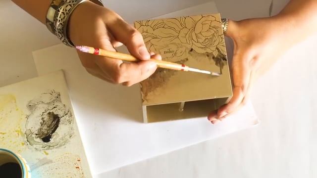 3 ways to STAMP & PAINT on MDF смотреть онлайн