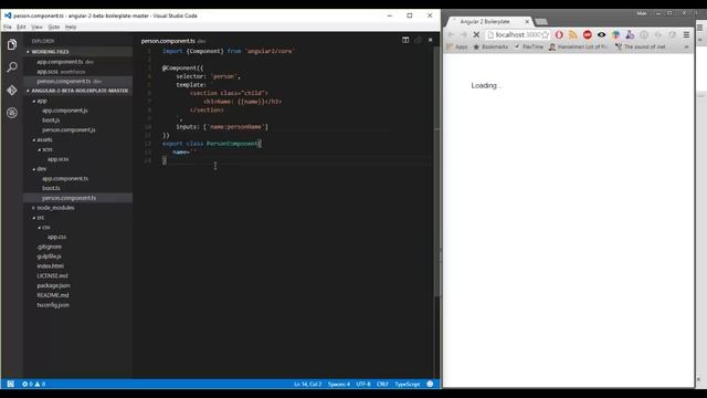 Learn Angular 2 (RU) - Custom Components with Data Binding смотреть онлайн