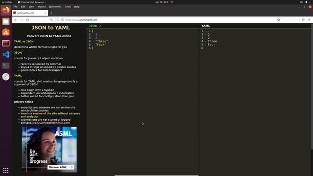 Understanding YAML by using json2yaml смотреть онлайн