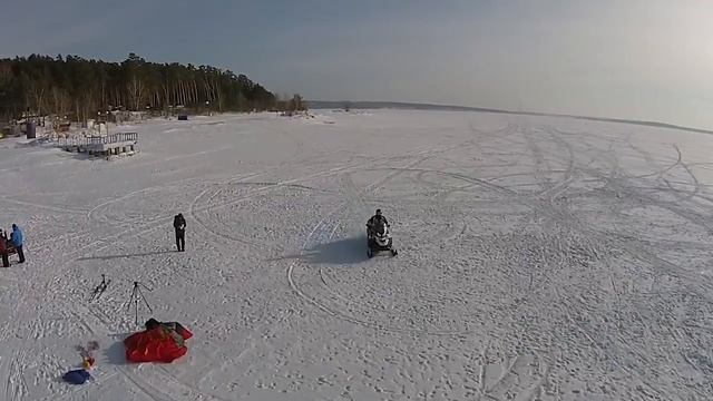 Крутой прокат снегохода в Бердске