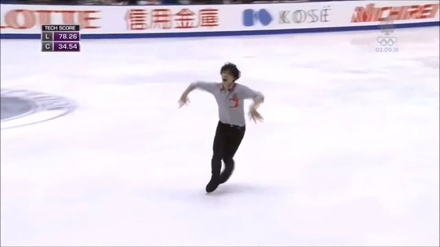 Keiji TANAKA - NHK Trophy 2016 - FS (CBC) смотреть онлайн
