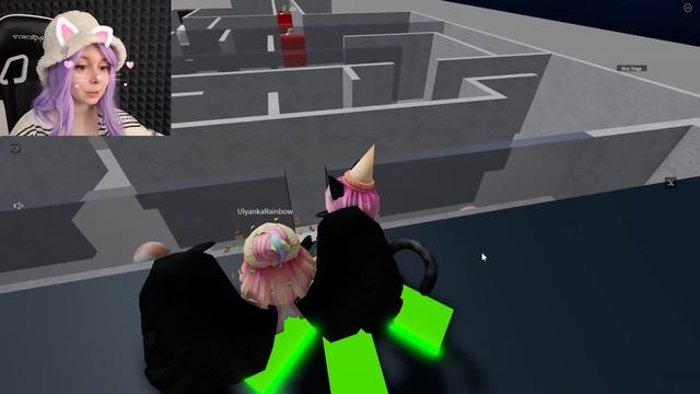 МЫ ВСЕ СТАЛИ ОГРОМНЫМИ ГОЛОВАМИ! КТО СМОЖЕТ ВЫЖИТЬ?! Roblox Escape Running Head смотреть онлайн