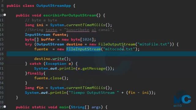 Tutorial Java 7 SE Avanzado - 31 FileOutputStream (Copiar Archivos) смотреть онлайн
