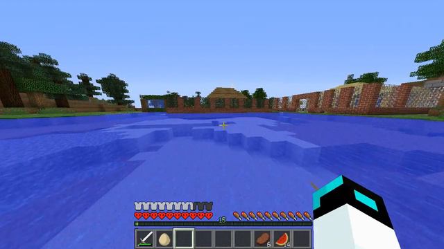 Хардкорное выживание в майнкрафте с другом №9 Ферма животных