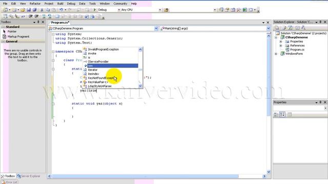 C# Void Method - Ders 11 смотреть онлайн