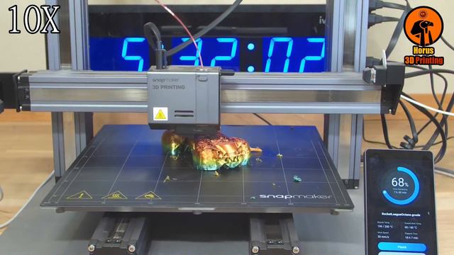 Rocket League Car 3d Print Timelapse смотреть онлайн