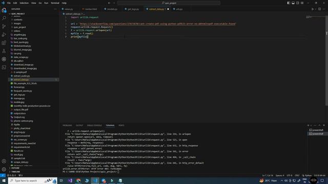 Urllib.error.HTTPError: HTTP Error 403: Forbidden | Python Web Scraping