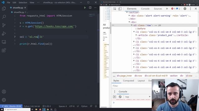You Should Use CSS Selectors for Web Scraping. смотреть онлайн